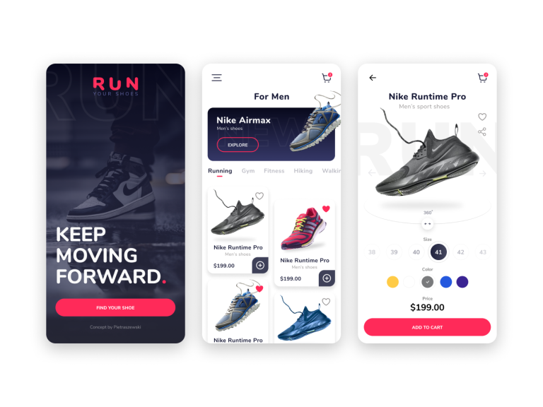 Run app